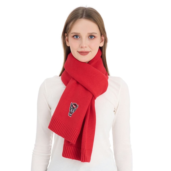 Red Ladies Posh Knit Scarf - Wolfhe